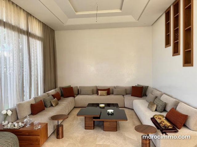 Dar bouazza villa moderne à louer meublé — 2