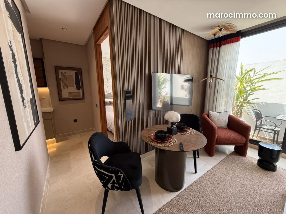 Appartement meublé avec terrasse à louer aux Princesses Casablanca — Casablanca
