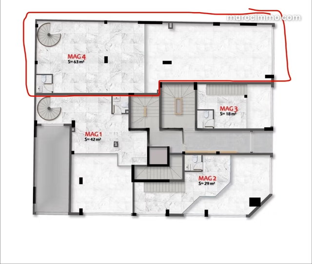 À VENDRE local commercial 188 m² Moulay Ismail — 4