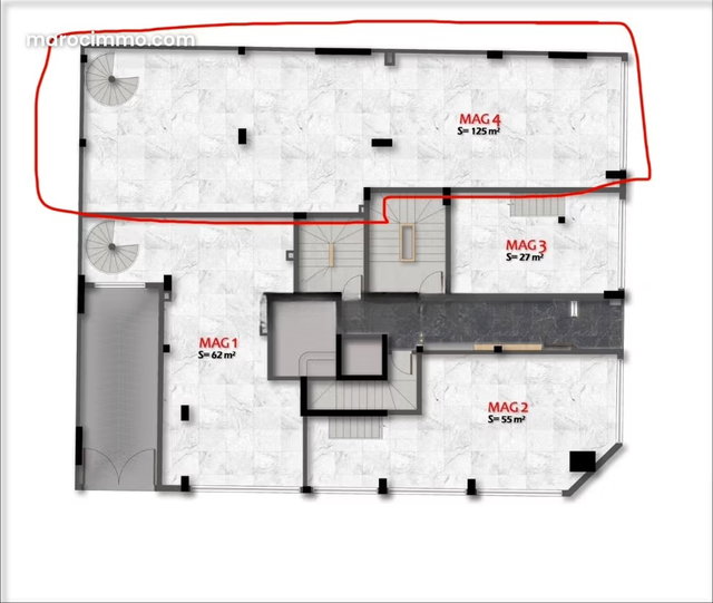 À VENDRE local commercial 188 m² Moulay Ismail — 3