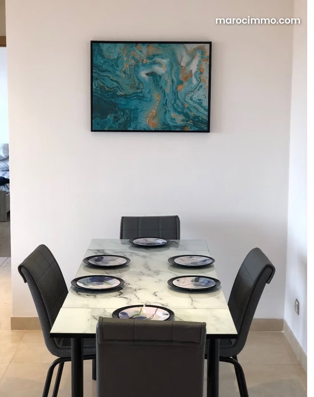 Appartement à vendre à Sidi Bouknadel. 2 belles chambres. Concierge et piscine — 4