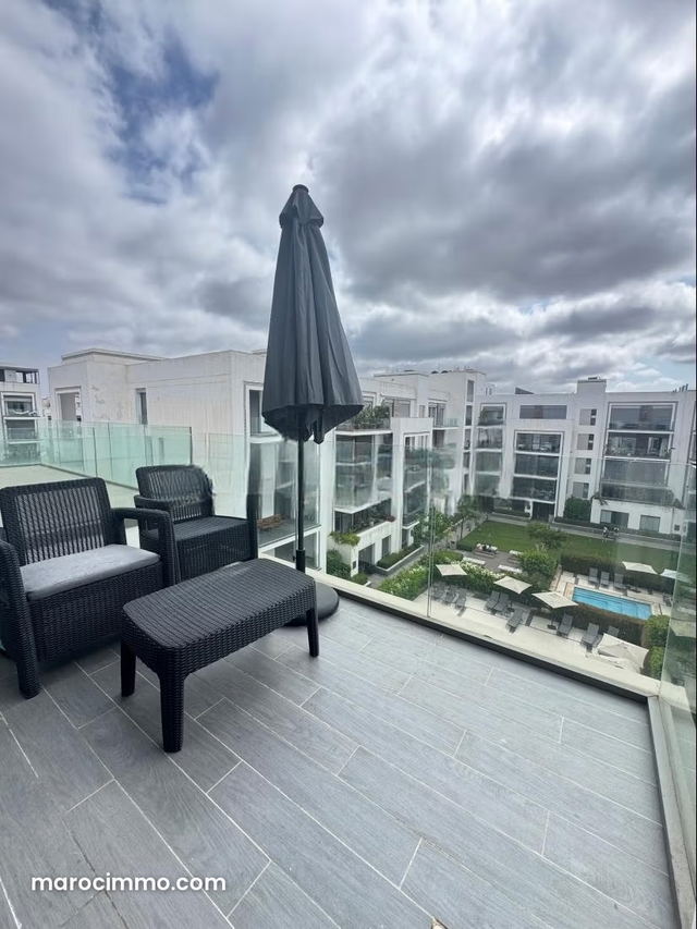 Très bel appartement en location à Souissi. 1 belle chambre. Bien meublé — Rabat