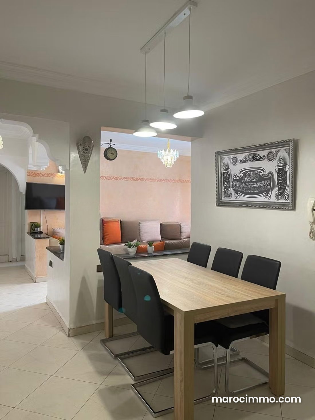 Appartement meublé 90 m² à louer à Guéliz Marrakech — Marrakech