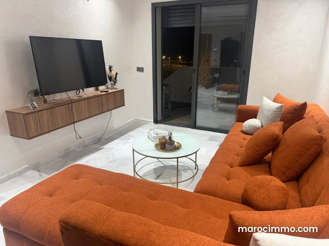 Appartement meublé avec vue mer à louer à Zenata — Zenata