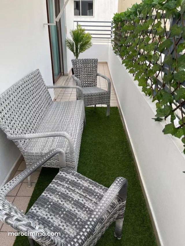 Appartement Meublé avec Cheminée – Palmier — 4