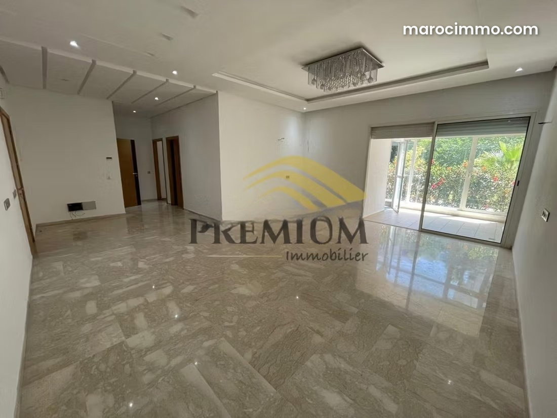 Appartement 120 m² avec jardin et piscine, Riyad, Rabat — Rabat