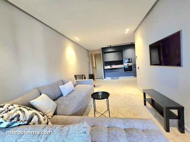 Studio meublé neuf, terrasse 10m², Oasis — 2