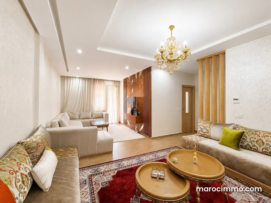 Appartement meublé 85 m² à Semlalia Marrakech prêt à vivre — Marrakech