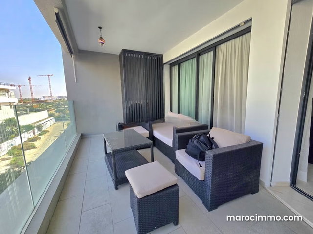 Très bel appartement en location à Casablanca Finance City. 1 chambre. Bien meublé — 5
