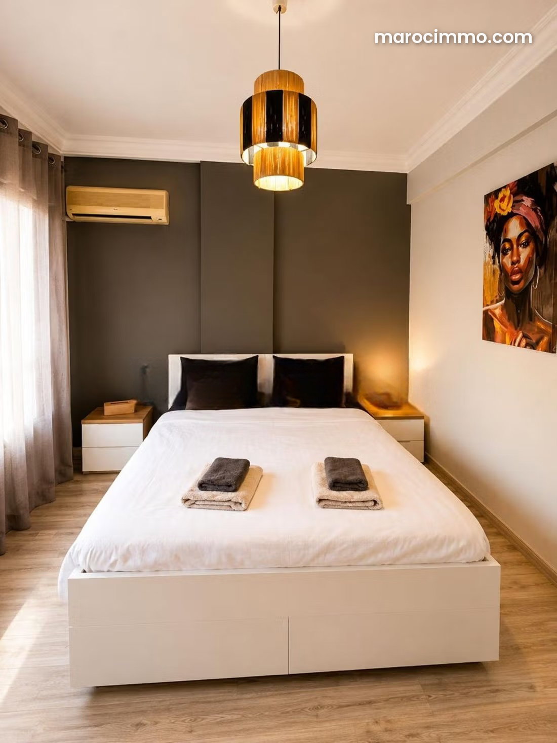 Appartement meublé avec terrasse et vue montagne à Marrakech — Marrakech