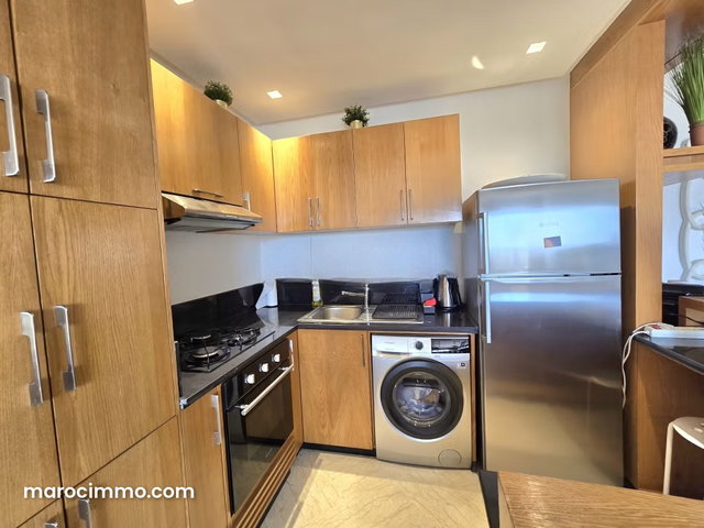 Appartement à louer à Casablanca Finance City. Surface de 70 m². Meublé — 4
