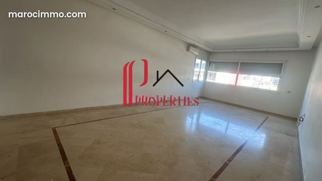 2ch VIDE 105m2 Ziraoui 5min Lyautey 6ème lumineux — Casablanca