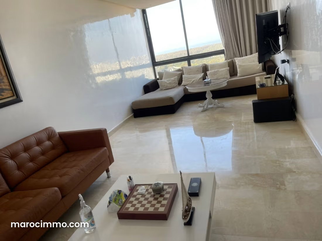 Appartement meublé 96 m² au 8e étage Riyad Rabat — Rabat