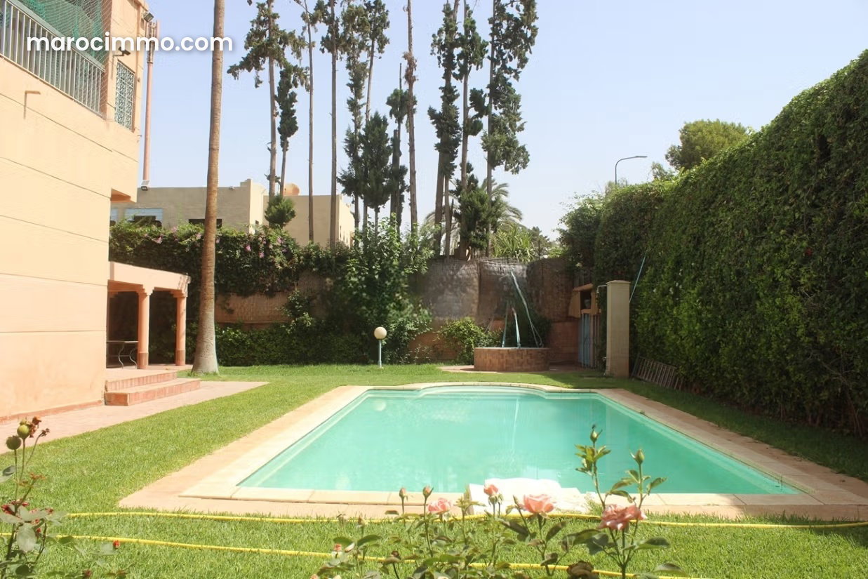 Villa avec piscine et jardin à Inara, Marrakech — Marrakech