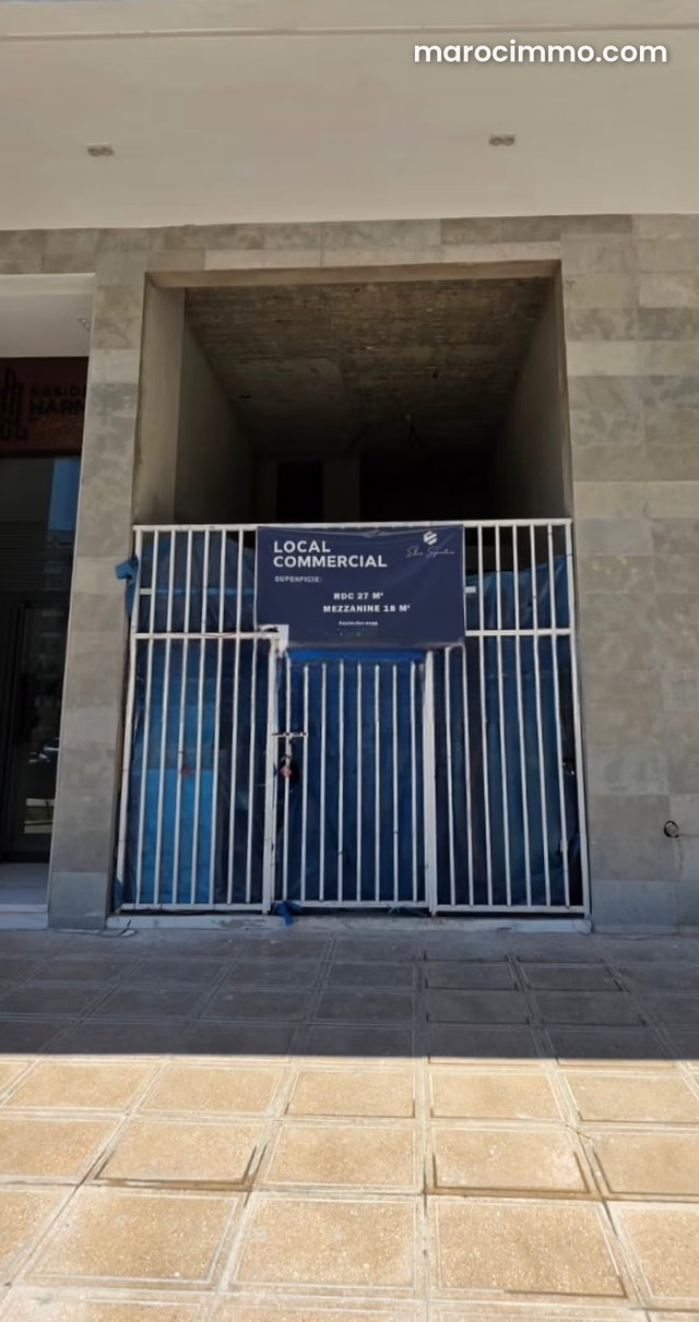 LOCATION Local commercial 45m² Moulay Ismail — 5