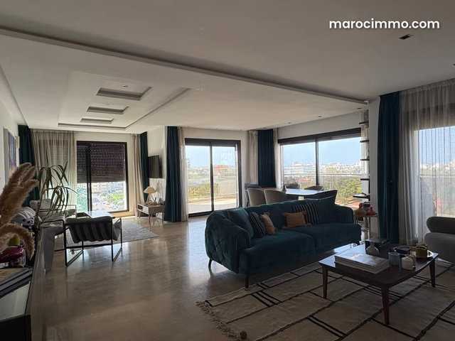 Penthouse à louer avec terrasse et vue parc quartier palmier — 3