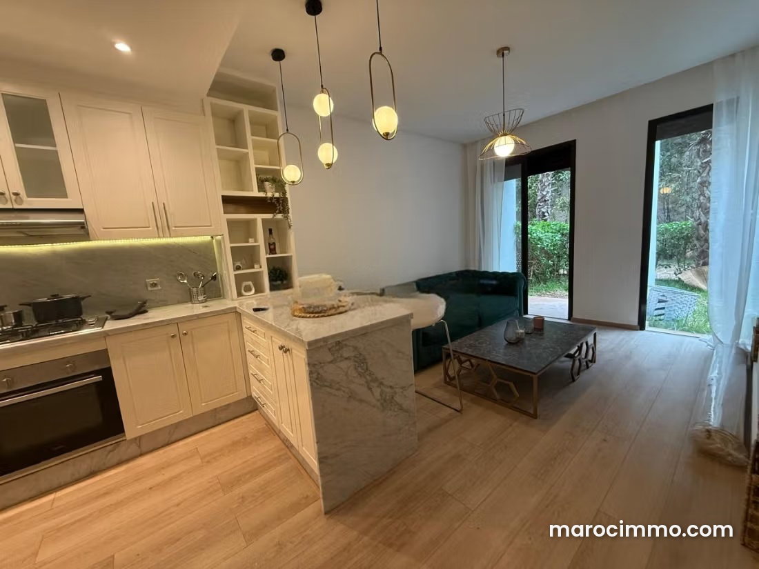 Appartement meublé avec jardin à Aïn Diab, Casablanca — Casablanca
