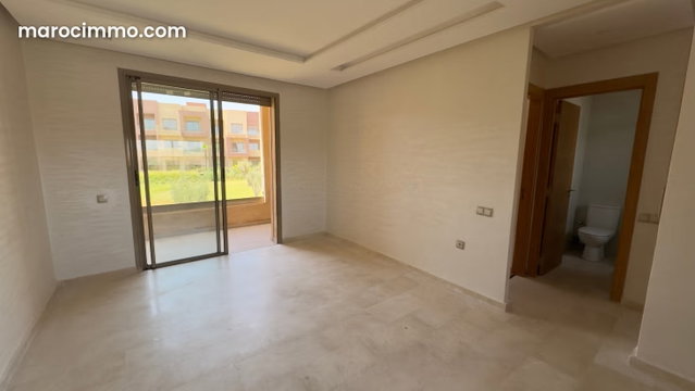 Location appartement 1 chambre studio vide piscine collective Marrakech argan chrifia prestigia — 4
