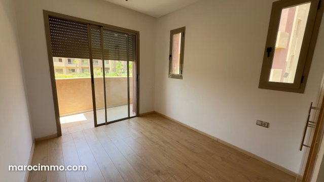 Location appartement 1 chambre studio vide piscine collective Marrakech argan chrifia prestigia — 5