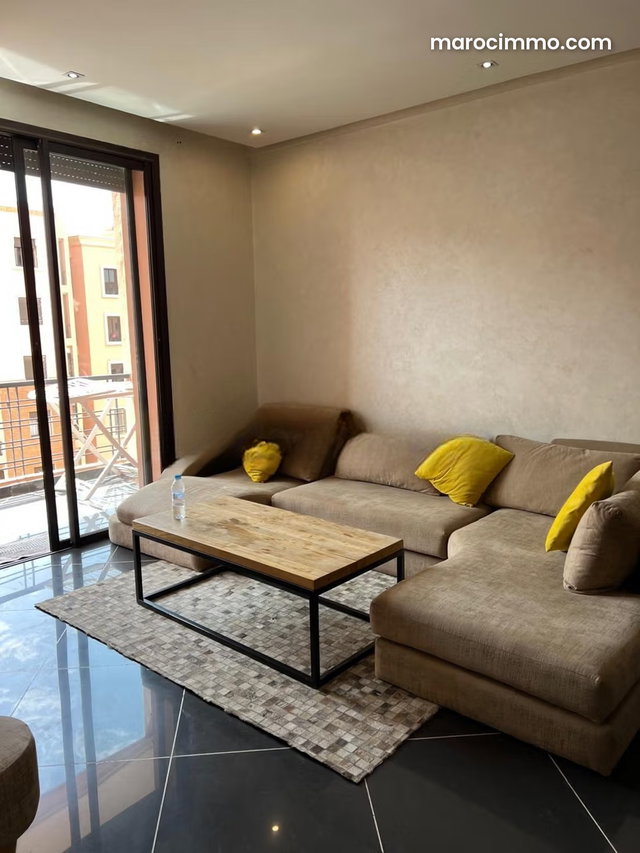 Superbe appartement à louer à Guéliz. Surface de 85 m². Bien meublé — 3