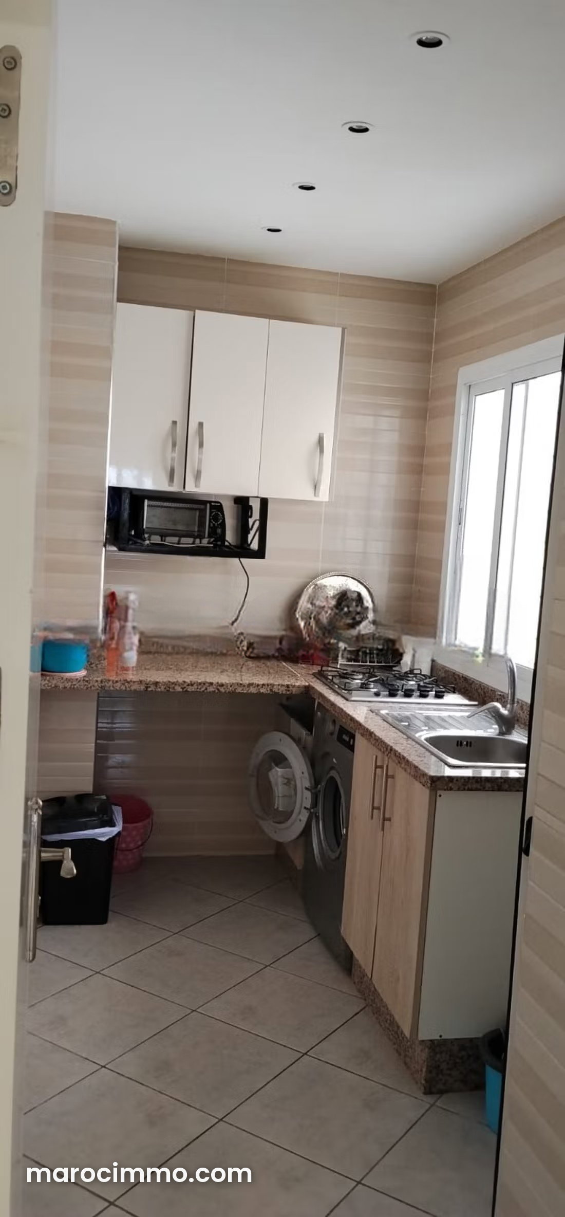 Appartement meublé à louer à Mdiq avec terrasse — Mdiq