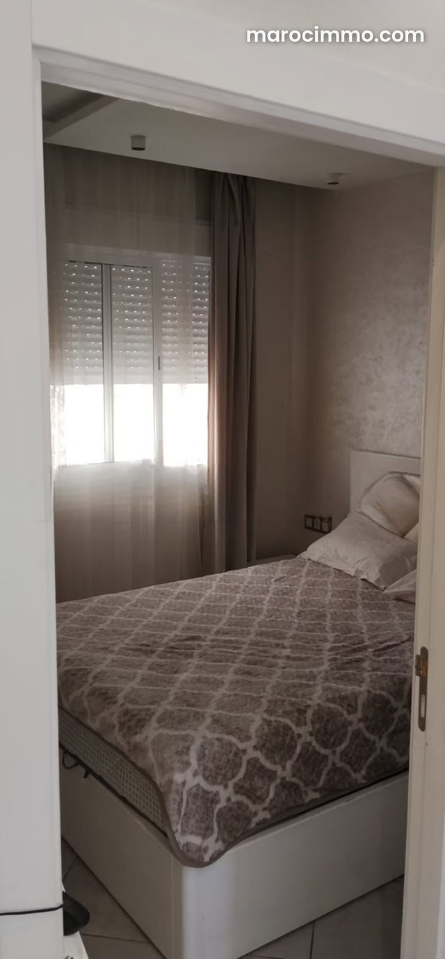 Superbe appartement à louer à M'Diq. Surface totale 60 m². Meublé — 3