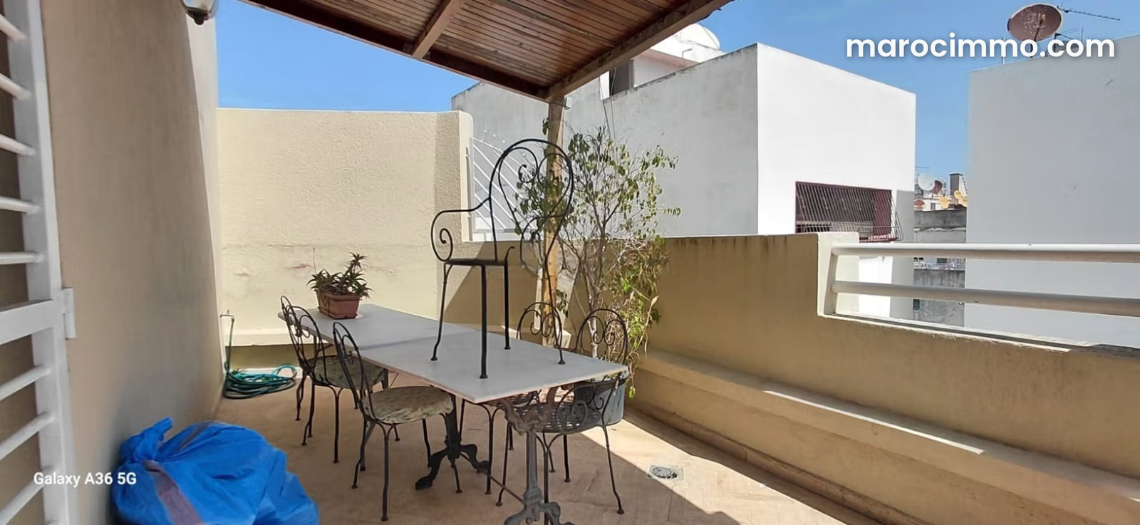 Appartement meublé avec terrasse à louer à Gauthier Casablanca — Casablanca