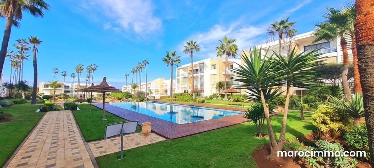 Coquet appartement meublé RDJ