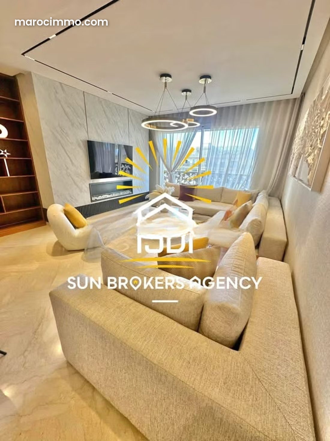 Appartement meublé à louer à Casablanca Finance City — Casablanca