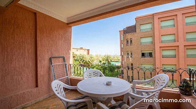 Appartement T2 meublé en location à Hivernage — Marrakech