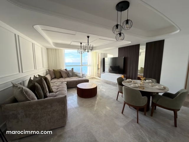 Studio vue mer en location — Tanger
