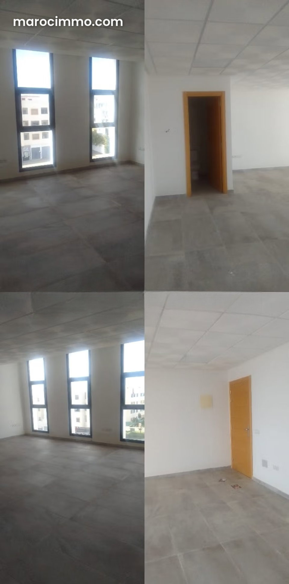 À louer – Bureau de à Bouskoura – Quartier Izdihar