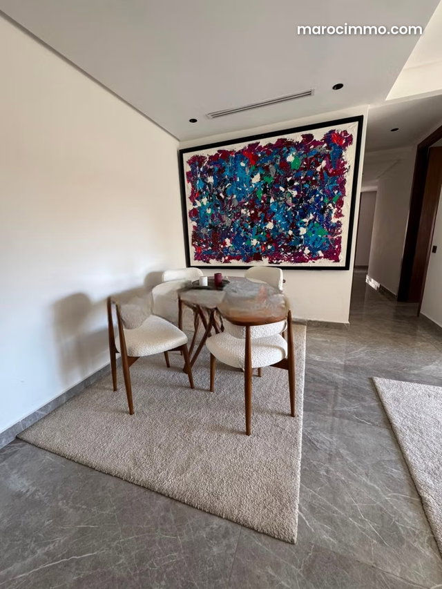 Location appartement meublé 3 chambres à casa Finance City — 5