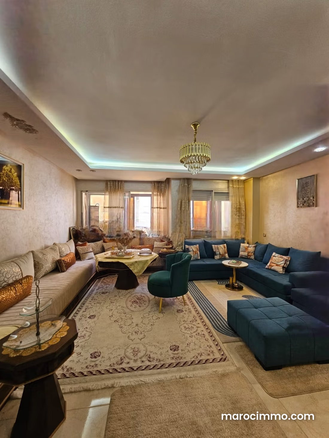 Appartement vue mer à Hay Mohammadi, Agadir, 131 m² au 5e étage — Agadir