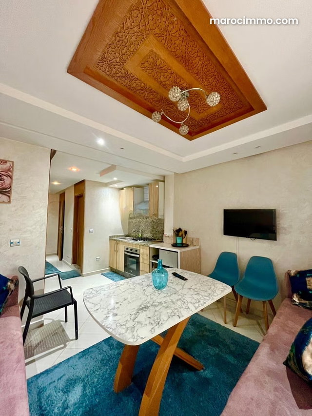 Location d'un appartement à Mehdia. 1 chambre. Meublé — 5