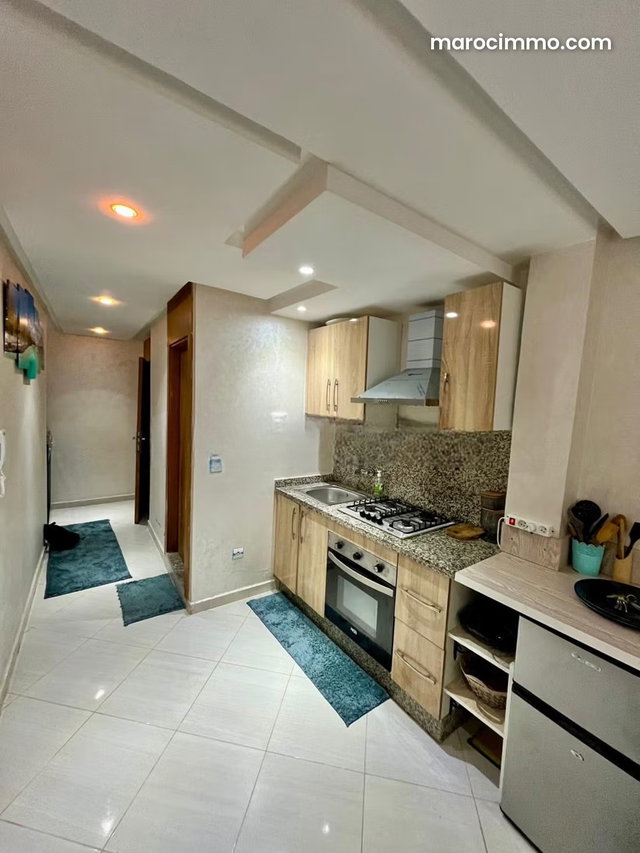 Location d'un appartement à Mehdia. 1 chambre. Meublé — 4