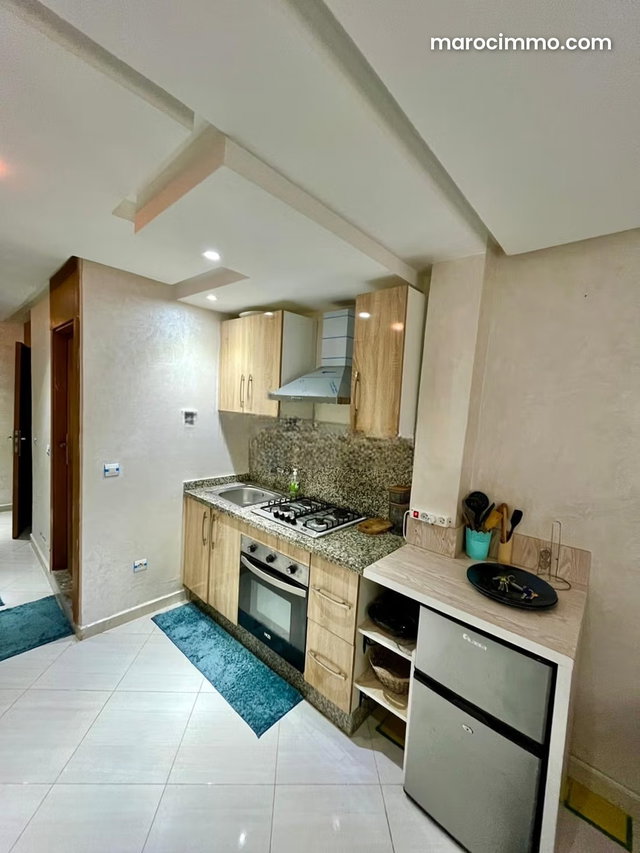 Location d'un appartement à Mehdia. 1 chambre. Meublé — 3