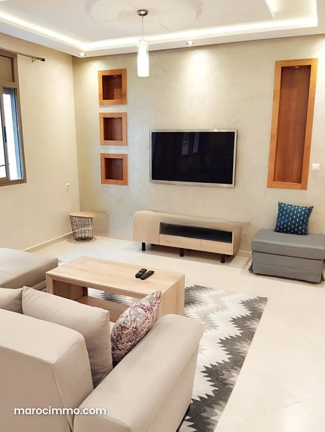 Moderne appartement meublé à guiche oudaya — 2