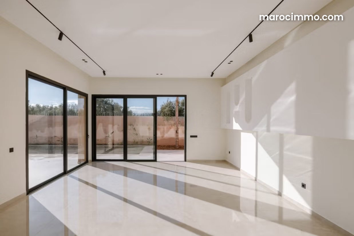Luxury villa in Oued Ourika, Marrakech, facing the mountains — Marrakesh