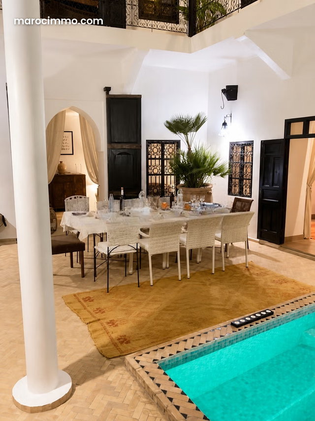 Vente Riad 4/5 Chambres, Piscine Bab Aylan — 4