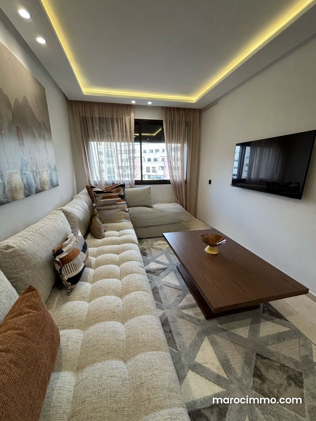 Appartement meublé à louer à Riyad Rabat calme et bien équipé — Rabat