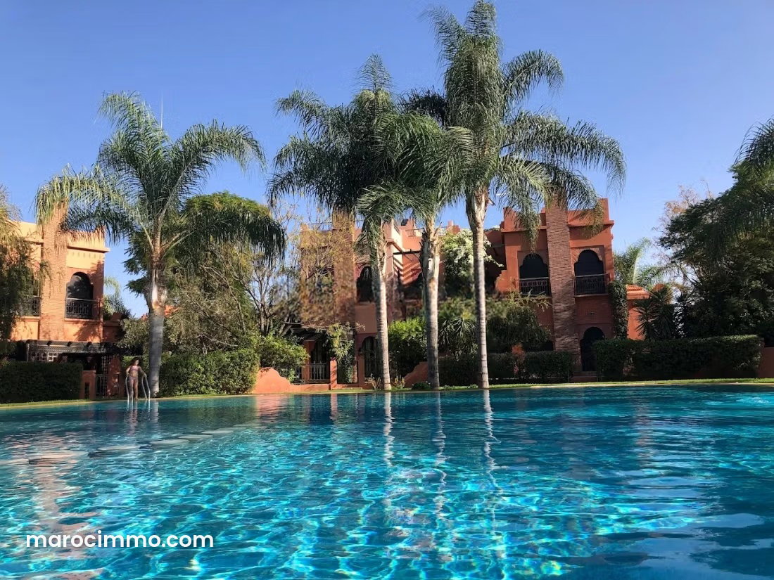 Villa de luxe avec piscine à louer, Route de Fès Marrakech — Marrakech