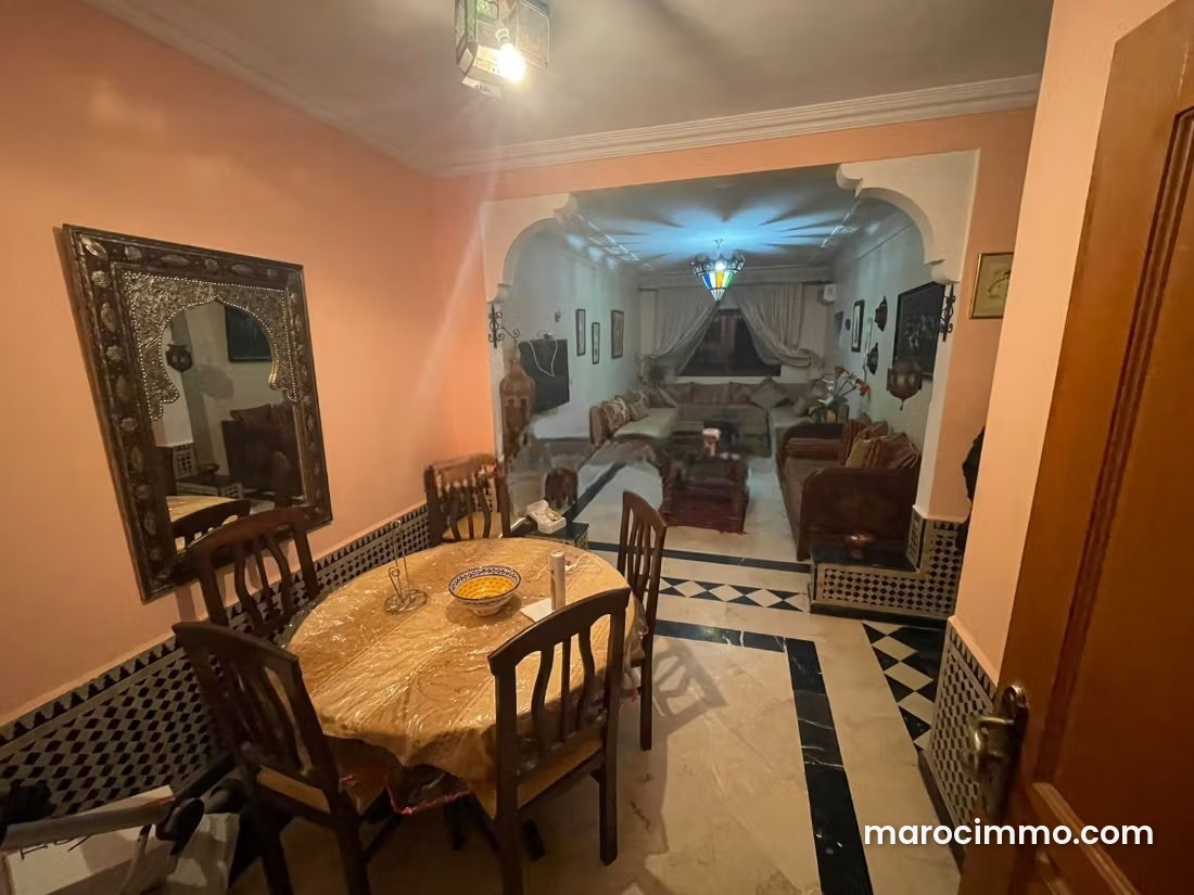 Appartement meublé avec piscine à Guéliz Marrakech — Marrakech