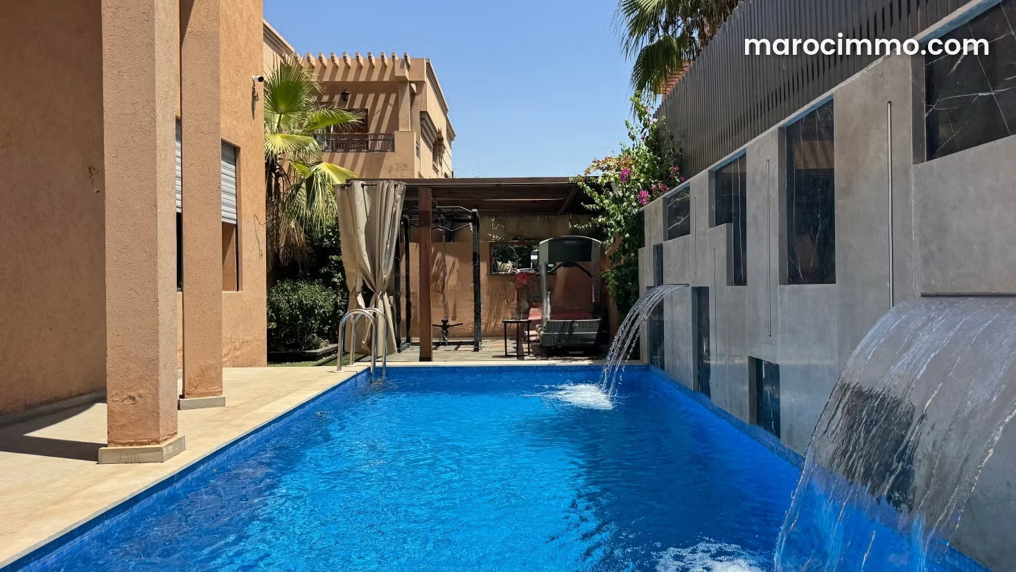Villa haut standing à Hay Lalla Haya, Marrakech, avec piscine — Marrakech