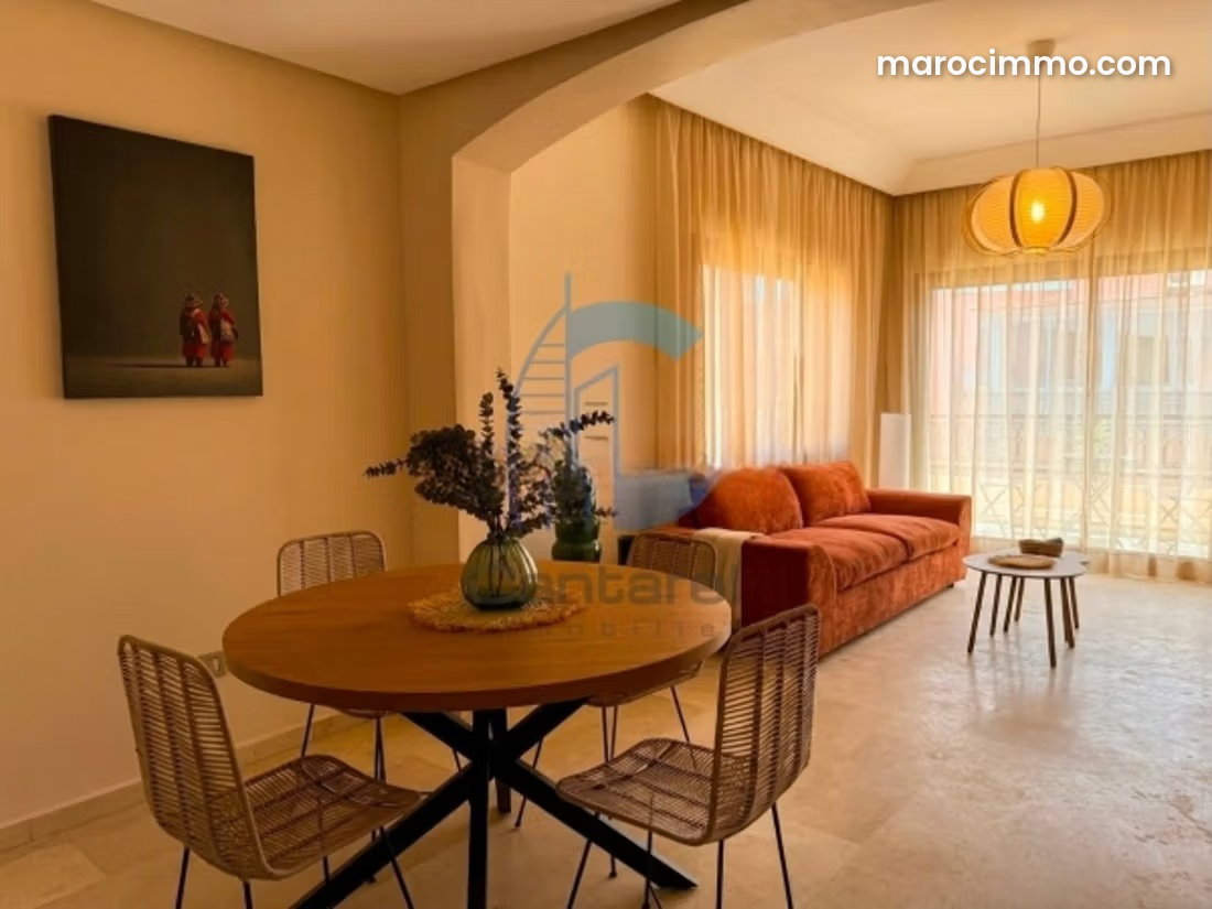 Appartement meublé avec terrasse à louer à Semlalia Marrakech — Marrakech