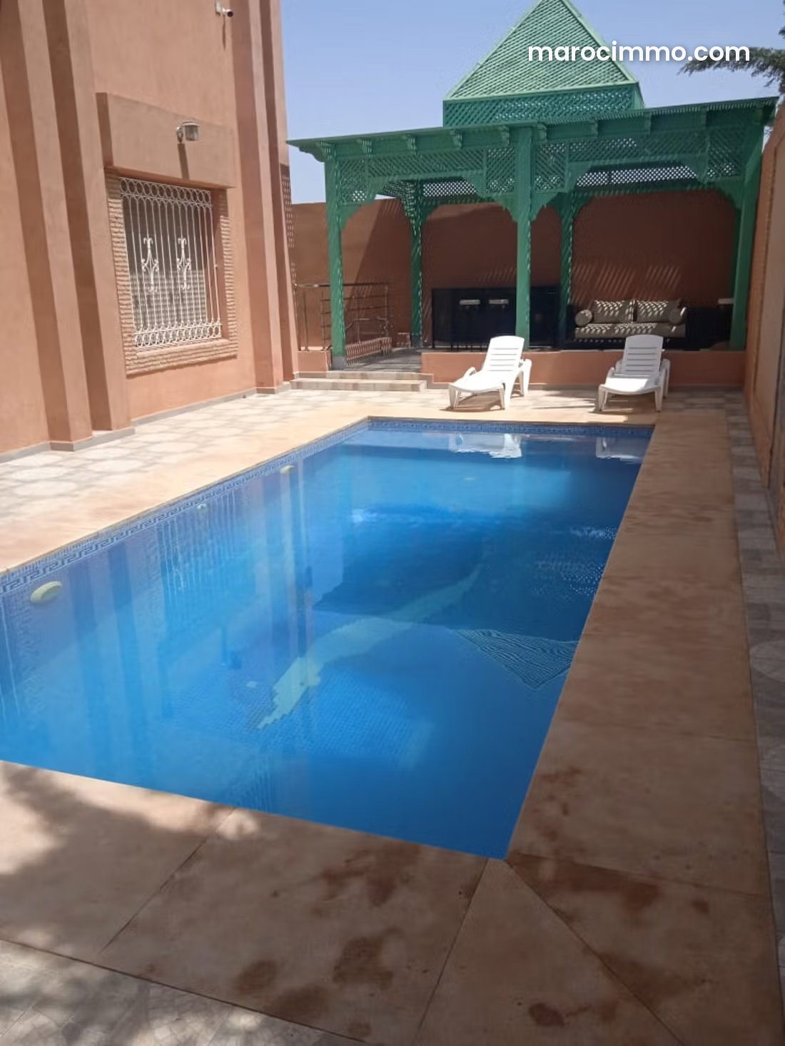 Villa meublée à louer à Hay Targa, Marrakech avec piscine — Marrakech