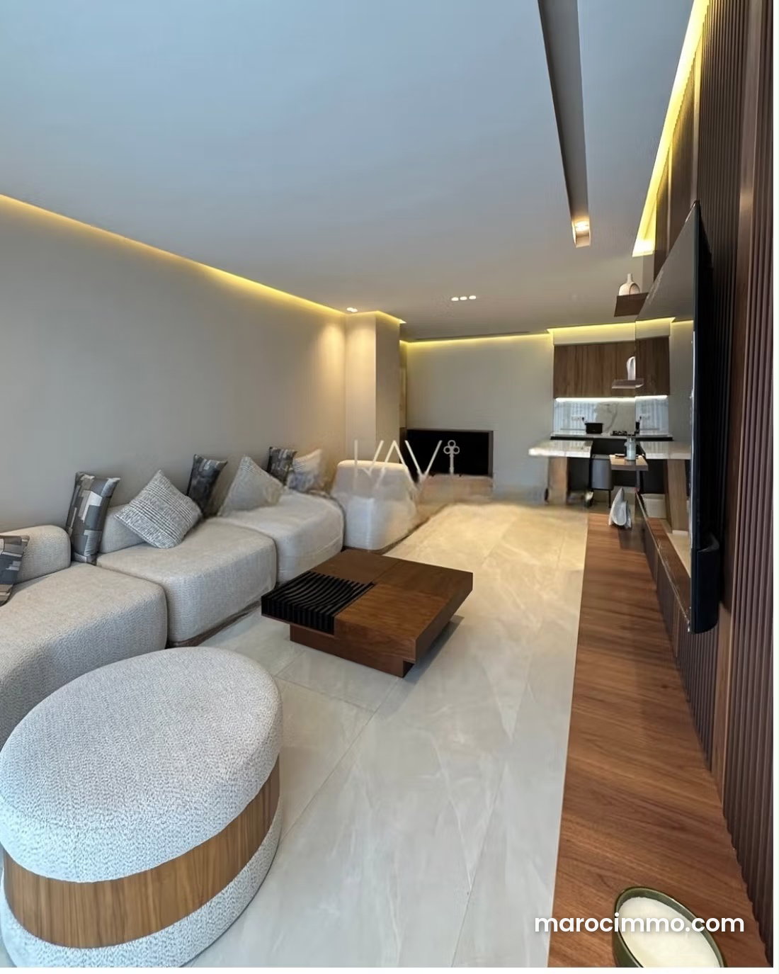 Furnished Apartment for Rent in the De La Plage Neighborhood, Tangier — Tangier