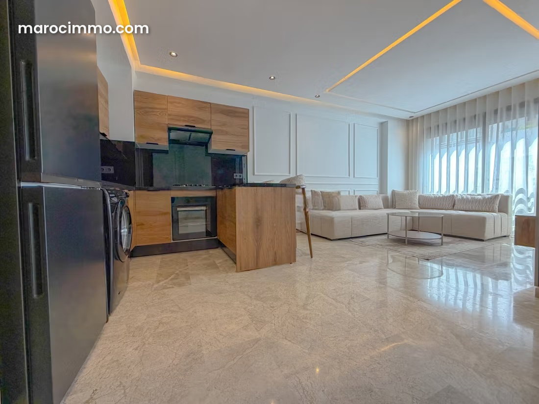 شقة مفروشة مريحة للكراء بحي فيرم بروطون بالدار البيضاء — الدار البيضاء