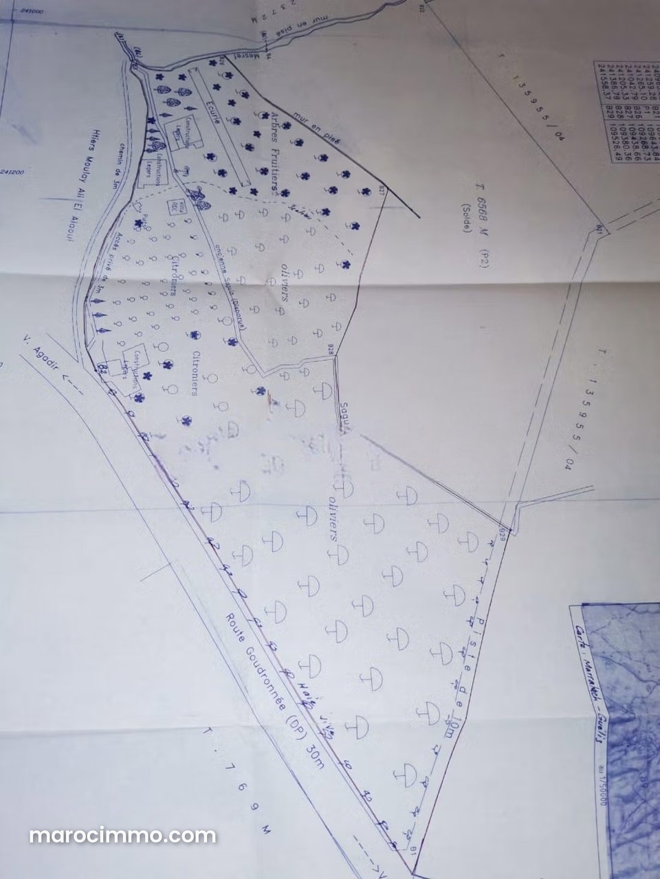 Ferme d’exception 28,99 ha – Route Assoufid