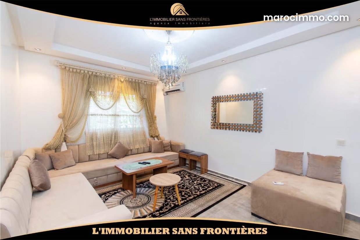 Appartement meublé avec jardin et piscine à Marrakech — Marrakech